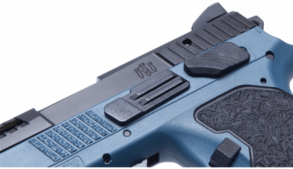 Danger Close Armament Cz P Signature Pistol Blue Titanium Tin Arsenal Engineering