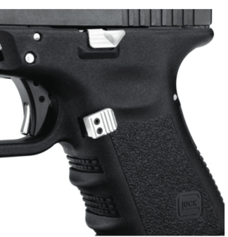 Rectangular Aluminum Extended Mag Release Gen 4