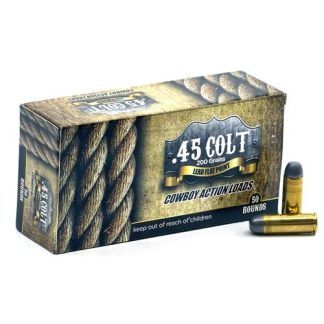 American Cowboy Handgun Ammunition .45 Colt 200gr LFN 636 fps 50/ct American Cowboy Handgun Ammunition .45 Colt 200gr LFN 636 fps 50/ct