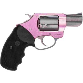 Charter Arms Pink Lady Handgun .38 Spl 5rd Capacity 2″ Barrel Pink with Full Black Grip