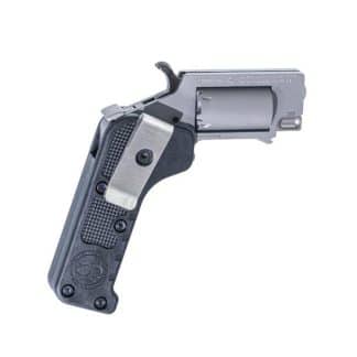 Switch Gun Stainless Steel with Belt Clip Handgun .22 WMR 5rd Capacity .75″ Barrel Polymer Grip Belt Clip