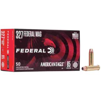 American Eagle Handgun Ammunition .327 Mag 85 gr SP 1400 fps 50/box American Eagle Handgun Ammunition .327 Mag 85 gr SP 1400 fps 50/box