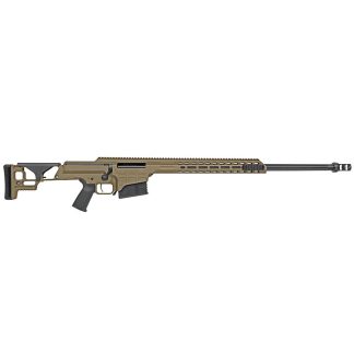 Barrett SMR MRAD Fixed Stock Rifle .300 PRC 10rd Magazine(1) 26” Fluted Barrel FDE Finish