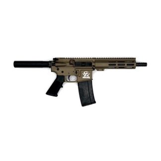 Great Lakes AR-15 Pistol .223 Wylde 30rd Magazine 7.5″ Nitride Barrel Bronze Finish Great Lakes AR-15 Pistol .223 Wylde 30rd Magazine 7.5″ Nitride Barrel Bronze Finish
