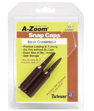 A-ZOOM 6mm Creedmoor SNAPCAP 2PK A-ZOOM 6mm Creedmoor SNAPCAP 2PK