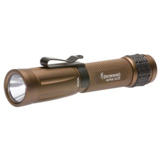 Browning Tactical Alpha Elite LED Aluminum Flashlight – Bronze