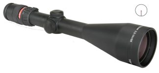 AccuPoint 2.5-10×56 Riflescope w/ BAC Red Triangle Post Reticle 30mm Tube AccuPoint 2.5-10×56 Riflescope w/ BAC Red Triangle Post Reticle 30mm Tube