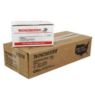 Winchester Lake City Rifle Ammunition .223 Rem 55 gr. FMJ 600/ct Case (4-150 round boxes) Winchester Lake City Rifle Ammunition .223 Rem 55 gr. FMJ 600/ct Case (4-150 round boxes)
