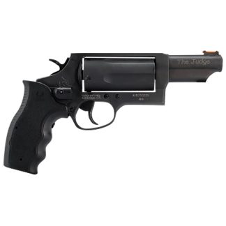 Taurus Judge Revolver – Black | .45 Long Colt | 3″ Barrel | Viridian Lazer Grip Taurus Judge Revolver – Black | .45 Long Colt | 3″ Barrel | Viridian Lazer Grip